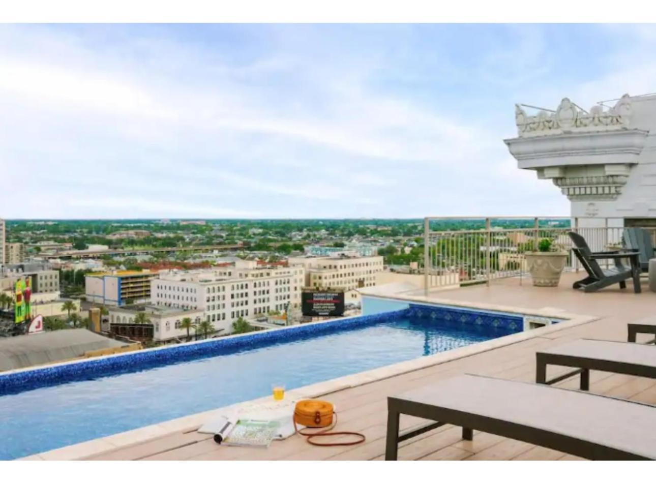 Amazing Condos Beautiful View 2 Blocks To French Quarter, Small Rooftop Pool, Gym, Seanger Theater, Super Dome, And Bourbon St Nueva Orleans Exterior foto